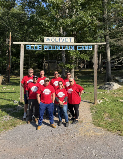 United Way of Berks County Day of caring Fulton Bank and First Energy volunteers